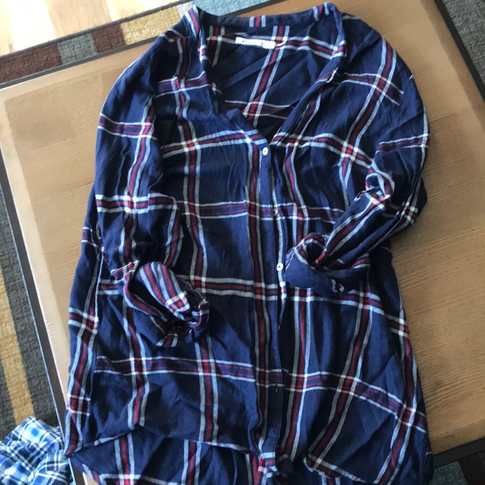 Plaid Button Up